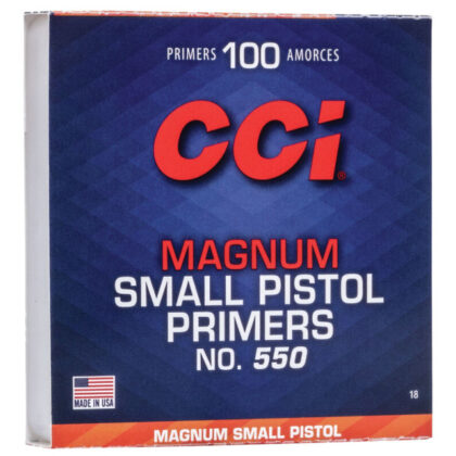Cci Primer 550 Small Pistol Magnum